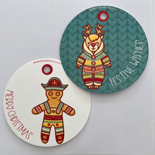 Load image into Gallery viewer, Premium Gift Tag - Christmas Characters