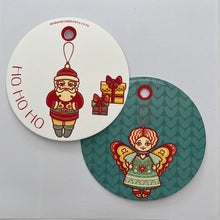 Load image into Gallery viewer, Premium Gift Tag - Christmas Characters
