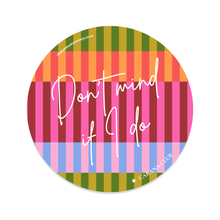 Load image into Gallery viewer, A cabana club premium paper coaster with "Don't mind if I do"

