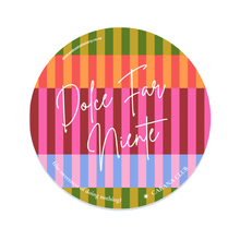 Load image into Gallery viewer, A cabana club premium paper coaster with "Dolce Far Niente"
